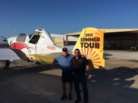 Terry Humprhey (l) and Roberto Rodriguez at Mid-Continent Aircraft