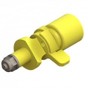 CP-03-05 Poly Aerial Nozzle 5 Orifice with 3-Way Deflection